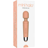 Mini Halo Peach Fuzz Wireless Wand Massager Rechargeable Electric Massager